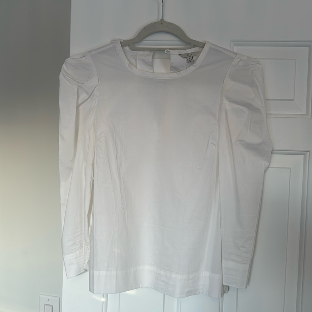 Joie White Blouse